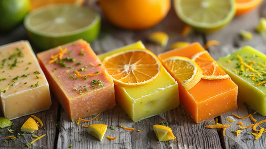 Sun Salutations Citrus Soap: A Burst of Sunshine